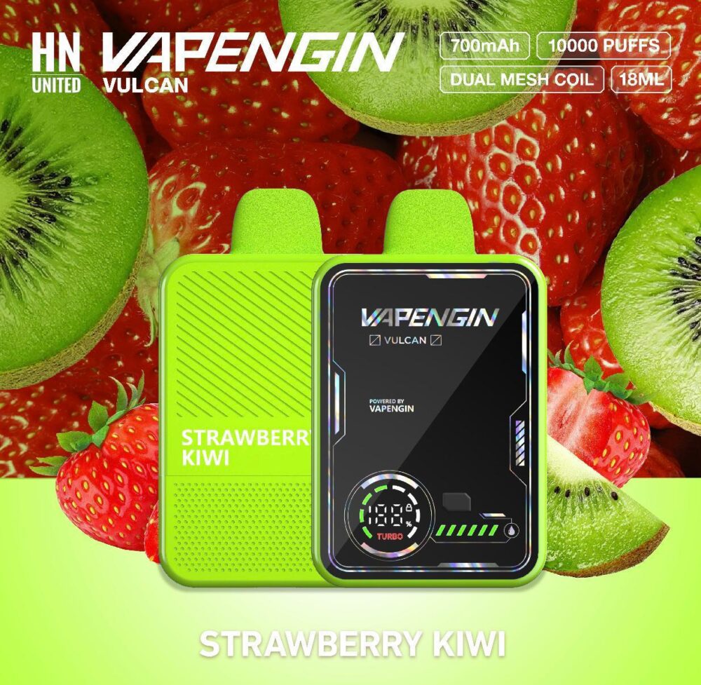 Vapengin 10000 puffs 20MG Strawberry Kiwi فراولة كيوي من هلا فيب